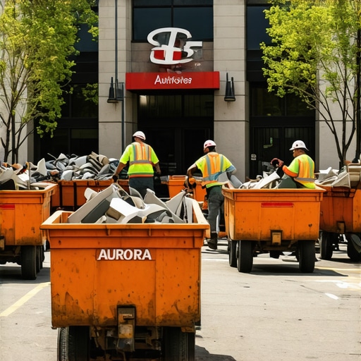 Commercial Junk Disposal: Aurora Hotel Renovation Support