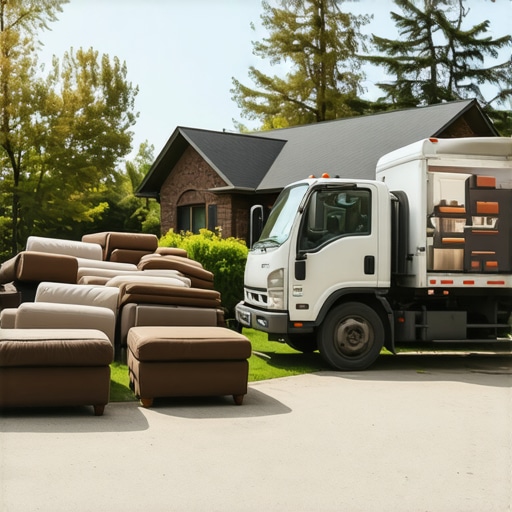 Furniture Disposal: Getting Rid of Old Ottomans in Aurora
