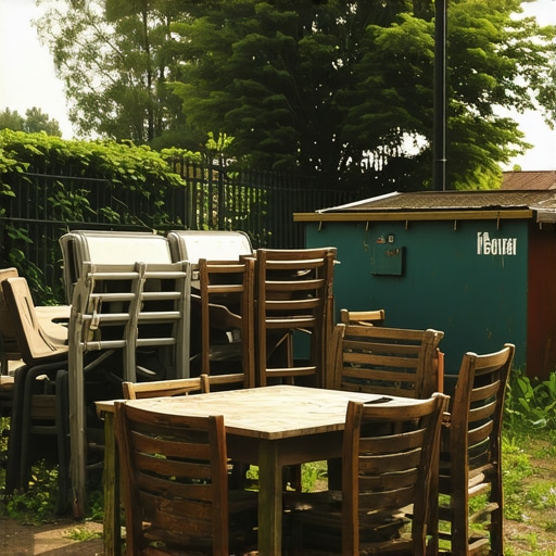 Furniture Disposal: Getting Rid of Old Patio Furniture