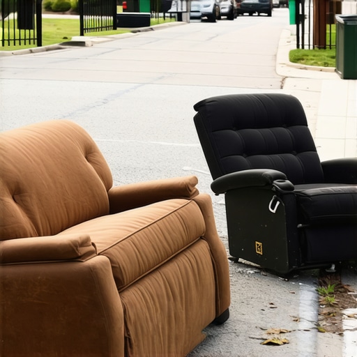 Furniture Disposal: Tossing Damaged Recliners in Aurora