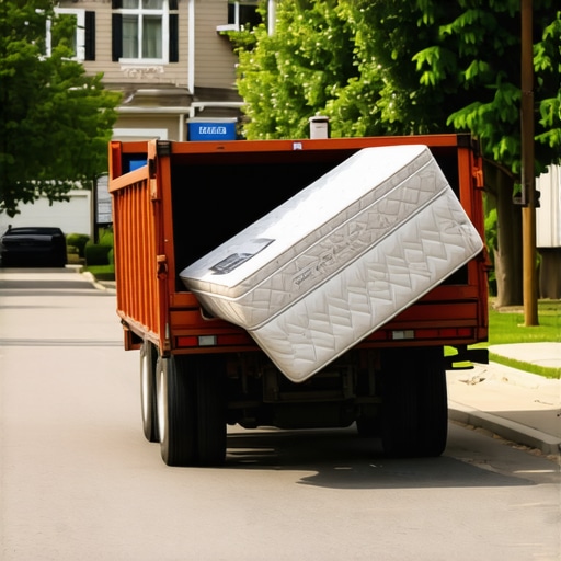 Furniture Disposal: Tossing Stained Mattresses in Aurora