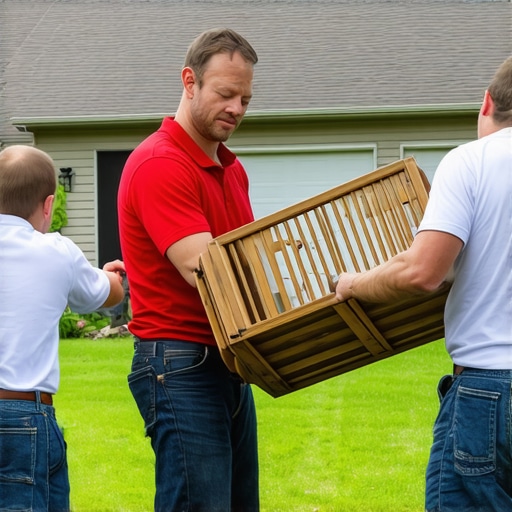Furniture Removal: Getting Rid of Old Cribs in Aurora