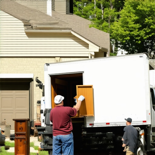 Furniture Removal: Tossing an Old Vanity in Aurora IL