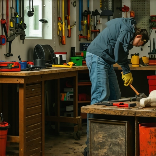 Garage Clean Outs: Clearing Corroded Tools in Aurora