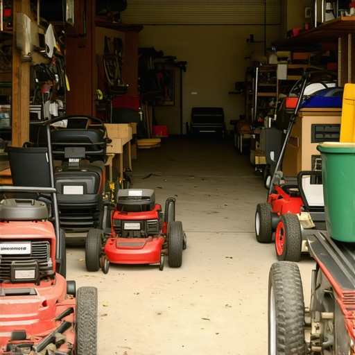 Garage Clean Outs: Clearing Out Old Lawn Mowers