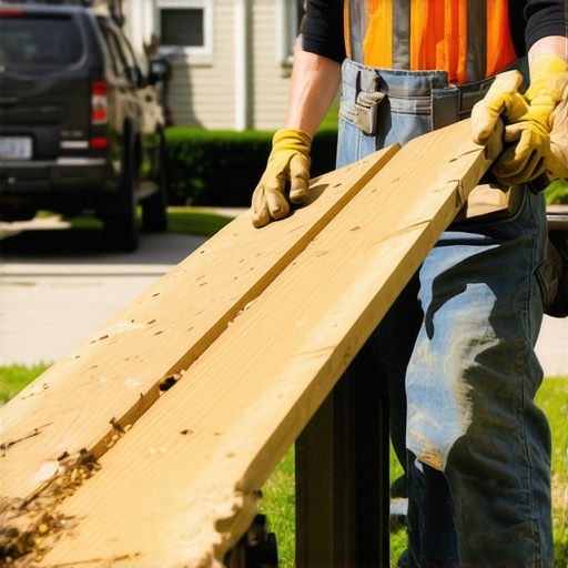 Junk Removal Aurora: Dealing with Old Deck Wood Safely