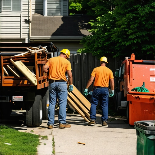 Junk Removal Aurora: Disposal of Old Decking Materials