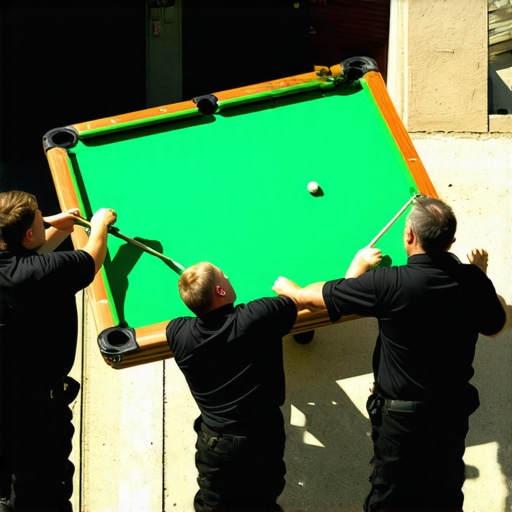 Junk Removal Aurora: Professional Pool Table Removal