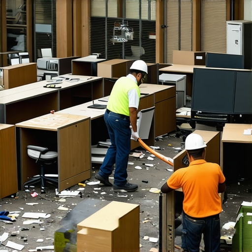 Commercial Junk Disposal: Aurora Office Cubicle Removal