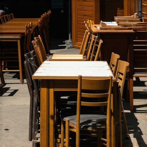 Furniture Disposal Aurora: Tossing Old Dining Room Sets