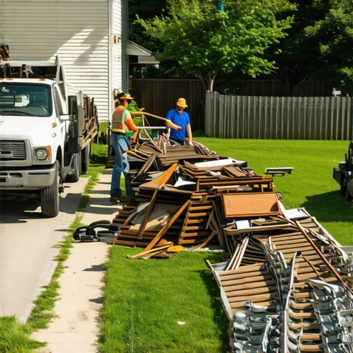 Residential Junk Removal: Removing Aurora Fence Scraps